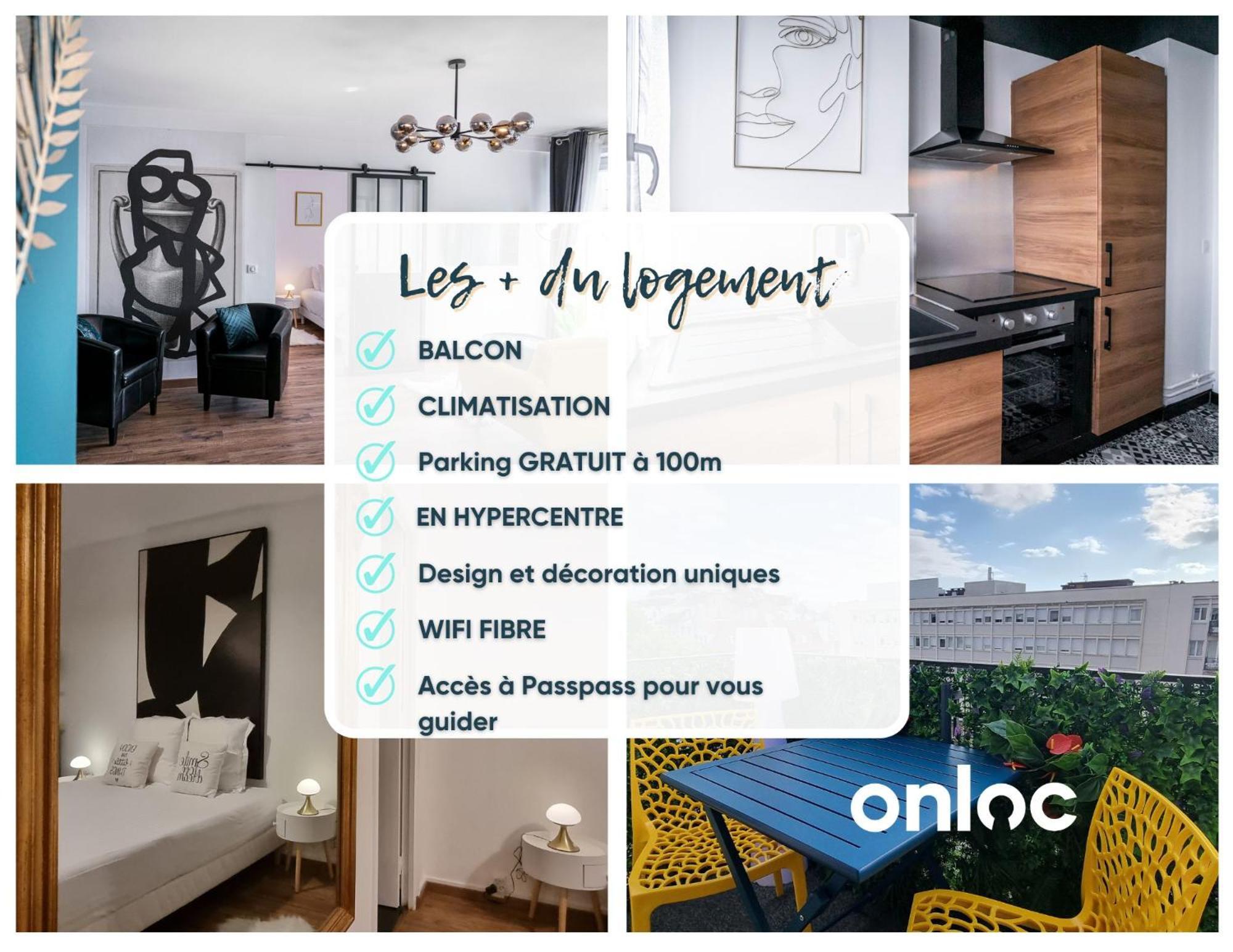 Appartement Au Palais des Pyrénées! Hyper centre -Clim-Balcon-Parking Gratuit à Pau Extérieur photo